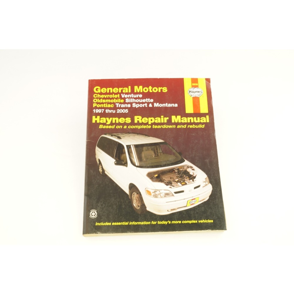 Haynes Repair Manual GM Chevrolet Venture Olds Silhouette Pontiac 97-05 38036